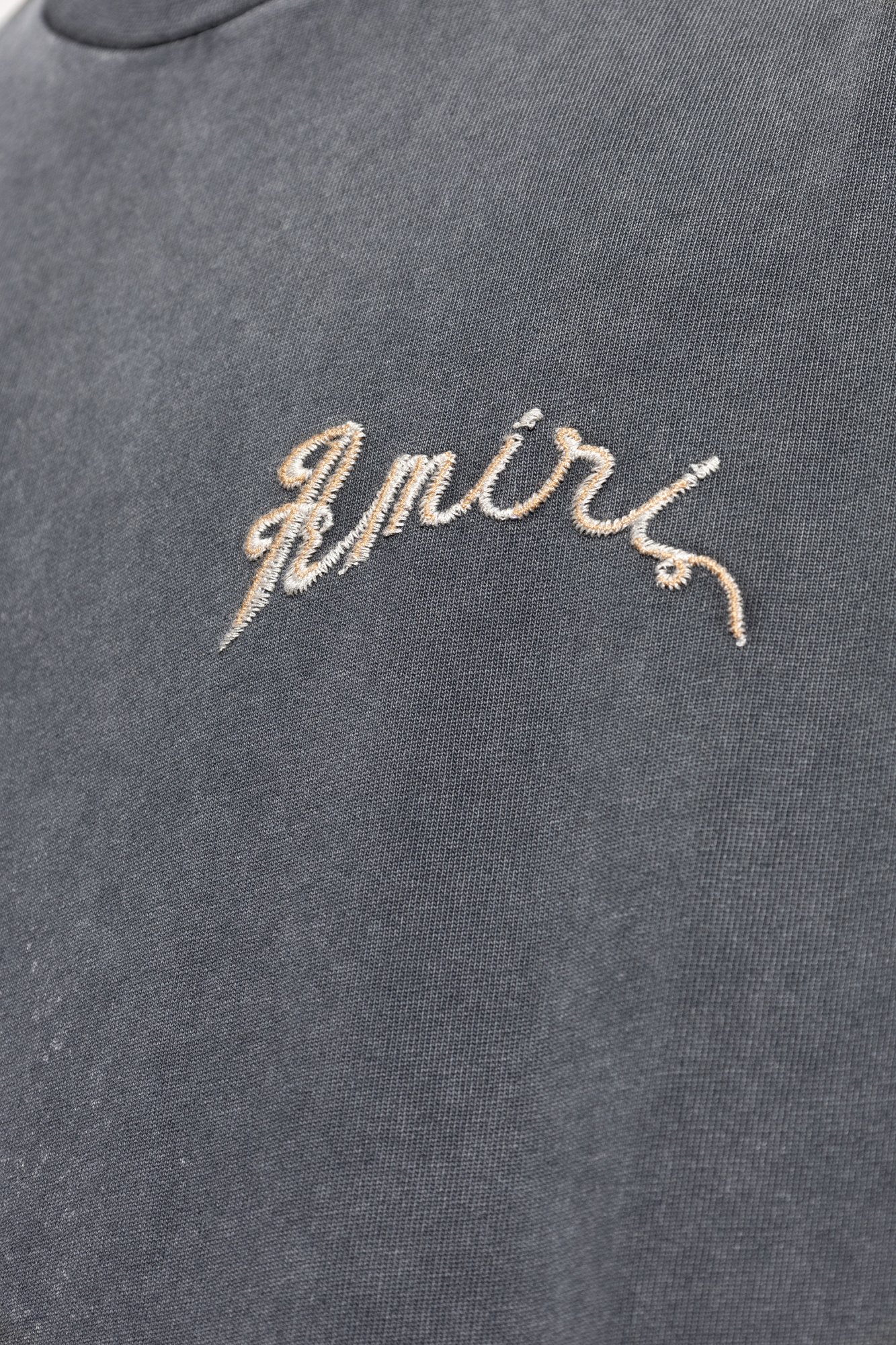 AMIRI 12y トップス AMIRI 12y トップス AMIRI Arts District embroidered cotton